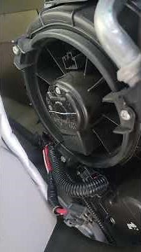 How to located the rear blower on 2020 toyota Sienna