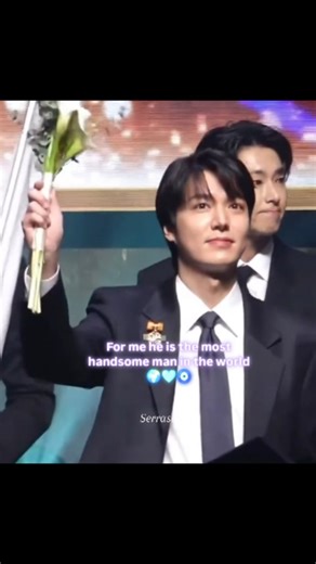 ꗟ𝗲𝒓𝒓ꪋ | @actorleeminho your talent and charm are the perfect combination! 🧿🩵 Most handsome man in the world 🌍🩷 . . Follow @serrasophile ✨ . .... | Instagram