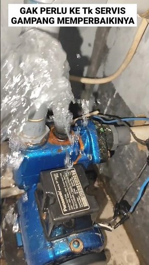 how to fix an electric water pump that doesn't suck #tutorial #idea #creative