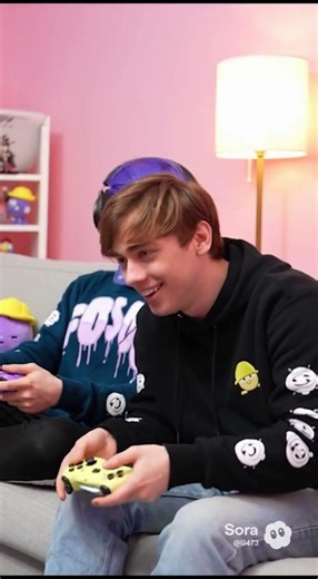 Adam and Justin fall asleep while playing video games