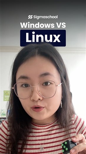 Sigmaschool | Top Coding School in Southeast Asia on Instagram: "Windows VS Linux, What are you using daily?"