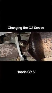 Changing the O2 Sensor on a Honda CR-V