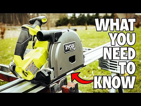 New Ryobi Track Saw Put To The Test )WHAT YOU NEED TO KNOW) before you buy the Ryobi Track Saw!