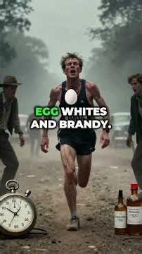 🏃‍♂️ The Most Insane Olympic Marathon Ever (1904 Was Pure Chaos) 🏃‍♂️#shorts #darkhistory