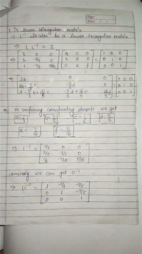 LU DECOMPOSITION METHOD INVERSE OF MATRIX IGNOU PYQ #ignou #ignouexam