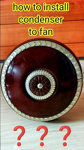 how to connect capacitor in ceiling fan #ceilingfanrepair #ceilingfan #st