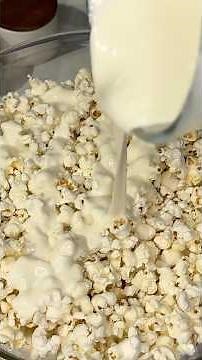 viral churro popcorn recipe 🍿 #bestpopcorn #lesserevilyum @lesserevilsnacks #shorts #easyrecipe