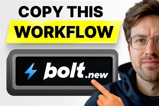 【中文配音】Bolt.new 新手教程（Cursor AI 和 V0 杀手）