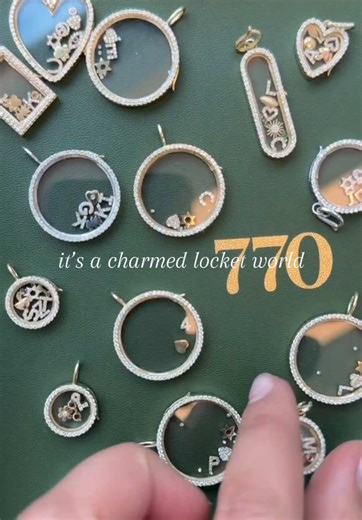 creative moments for the client that result in the prettiest lockets we’ve seen🤍✨🌟#jewelrytok