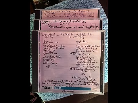 Grateful Dead [1080p HD Remaster] Live at The Spectrum - March 17, 1995 [Full Show]