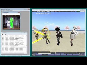 Secondlife and OpenSim on Kinect. (東京情報大学/Tokyo University of Information Sciences)