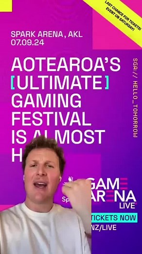 Ultimate Gaming Festival in Aotearoa at Spark Arena