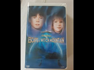 Opening to Escape to Witch Mountain VHS (2003)