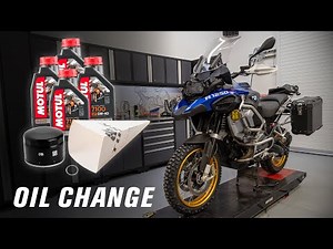 How To Change the Engine Oil & Reset Service Interval on BMW R 1250 GS/GSA