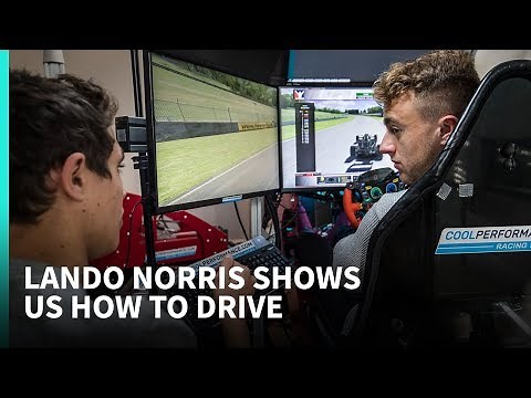 'He's going to spin again!' - Simulator tips with F1 driver Lando Norris