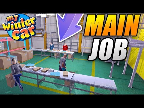 How to GET MAIN & BEST JOB - how to APPLY for JOB - My Winter Car