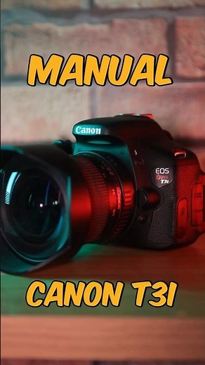 MANUAL MODE: How to Enable | T3i #001 #canon #t3i #photography
