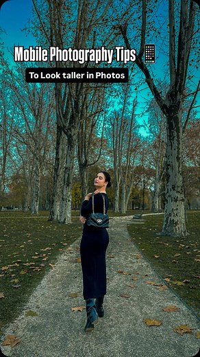 Save & Send this Reel to look taller in Your Every photos! • • Mobile Photography tips & Hacks 📱 • • iPhone Photography Tips | posing guide | Easy photos hacks | IG pose ideas | look taller pose | camera angle hack | portrait mode | mobile photography hacks | Minisha Pathak • • #mobilephotography #iphonephotography #camerangle #posingguide #poseideas #explorepage✨ | My_clicks