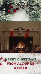 Watch the Yule Log on PIX11 or online at PIX11.com/live on Christmas Day🎄 | PIX11