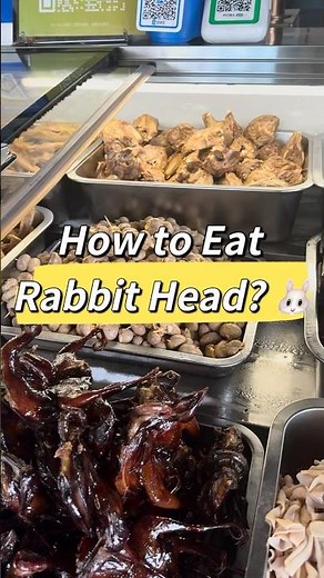 How Do Chinese People Eat Rabbit Heads? 🐰 | Chengdu’s Famous Local Food