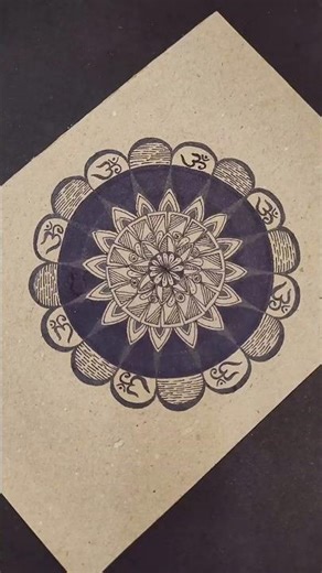 Mandala art 🎨 #shorts #mandala #art