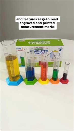 hand2mind Starter Science Graduated Cylinders