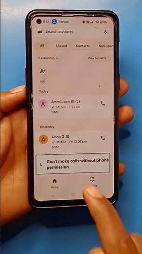 ✅how to solve can't make calls without phone permission/can't make calls without phone permission