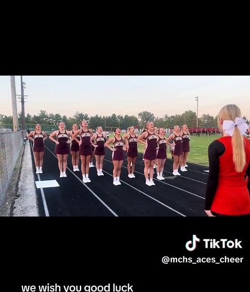 aces cheer on TikTok
