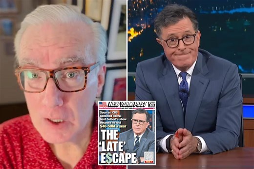 Keith Olbermann pours cold water on claims Colbert’s show was canceled for political reasons