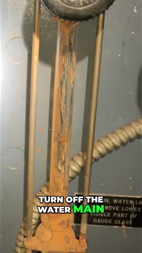 Water Everywhere, But None For The Boiler! Disaster! #shorts