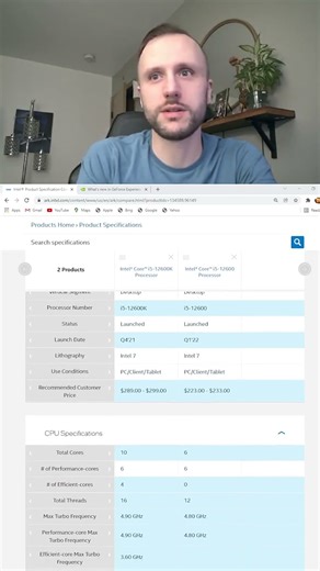 12600 vs 12600K? What's the Difference?