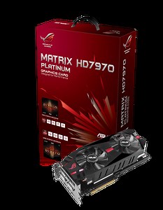 ASUS ROG MATRIX HD 7970 GHz Edition Graphics Card Launched