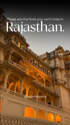 Majestic Forts of Rajasthan | A Journey Through History | Rajasthan tour