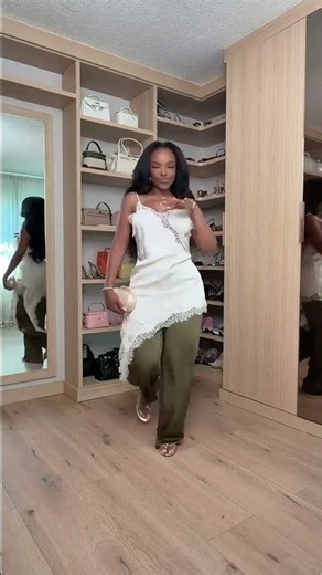 Look Chic & Élégant : Comment styliser un caraco en satin 🤍
