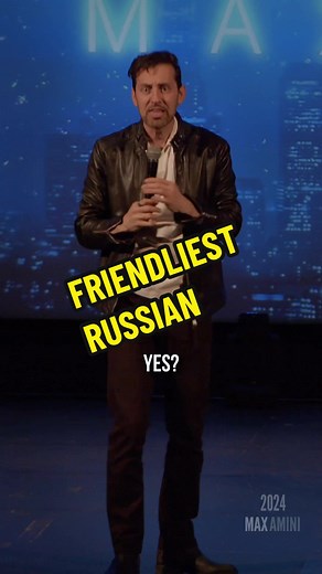 Discover the Charm of Max Amini's Stand-Up Comedy
