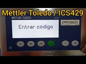 Mettler Toledo ICS 429 Weight Scale Calibration