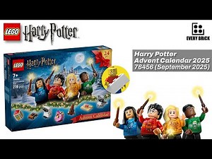 LEGO Harry Potter Advent Calendar 2025 - 76456 Speed Build
