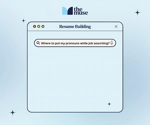 1.5K views | Hold up! ✋ Pronouns during job search—where to use them? Let's break it down!  | The Muse | Facebook