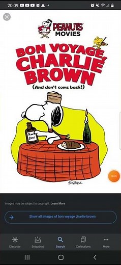 Happy 42nd Anniversary Bon Voyage Charlie Brown And Don't Come Back (1980)