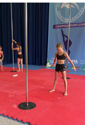 Super Strong Kids' Pole Sport Routine