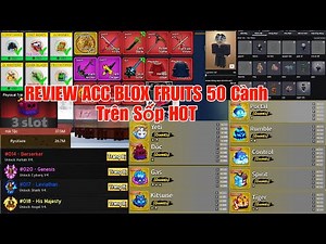 Blox Fruits Code Shop Review Acc 50K Có Trái Tiger Rồng,Kitsune ,Full Tộc V4Liệu Có Uy Tín 🤫??