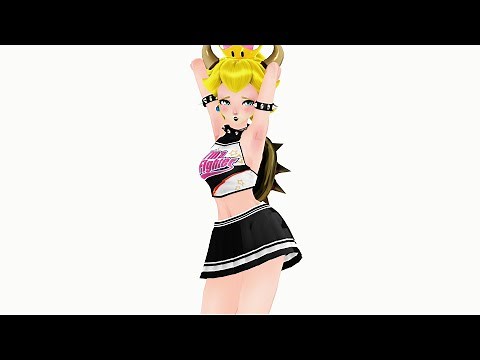 MMD Bowsette Hip Sway TikTok Dance