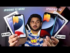 iPhone 12 vs 12 Mini Comparison | Camera, Battery & Gaming | iPhone 12 Mini vs iPhone 12