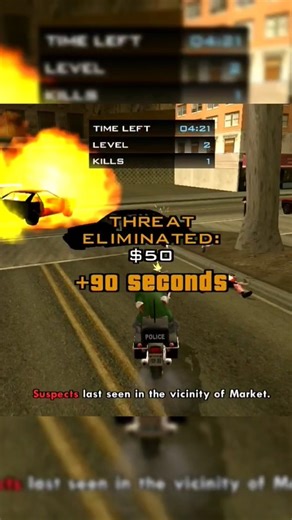 Cj and Big smoke Police Mission in GTA San Andreas #gtasanandreas #gtasa #shorts