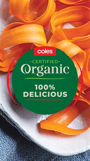 Enjoy crisp and crunchy Coles 100% certified organic carrots. Discover our wide range instore and online. | Coles | Facebook