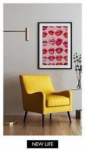 Luscious Lips: Shades of Pink and Red Digital Print - Etsy Australia