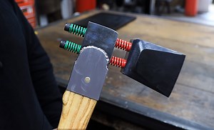 Deadblow Splitting Axe - Newtons Law?