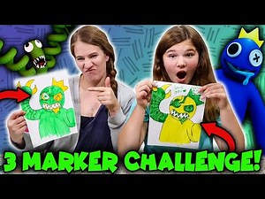 Rainbow Friends 3 Color Challenge! Who Is The Winner