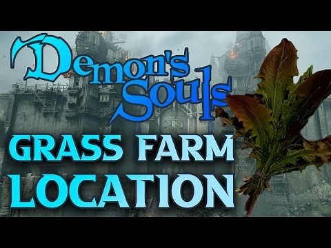 Demon's Souls Farming Healing Items (GRASS)