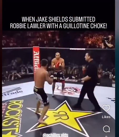 Jake Shields on Instagram: "When I chocked out Robbie Lawler in less than two minutes"